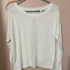 Athleta white  Long Sleeve Top